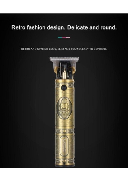 Sarı Tıraş ve Sakal Çizim Makinesi V-085 Sakal ve Ense Güçlü Çözüm fiyatları