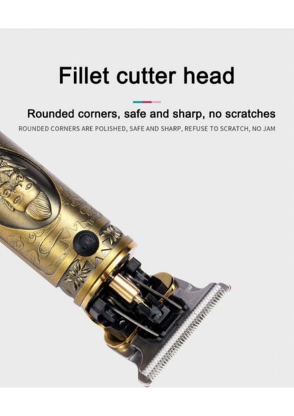 Sarı Tıraş ve Sakal Çizim Makinesi V-085 Sakal ve Ense Güçlü Çözüm modelleri