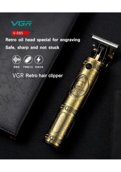 Sarı Tıraş ve Sakal Çizim Makinesi V-085 Sakal ve Ense Güçlü Çözüm fırsatları