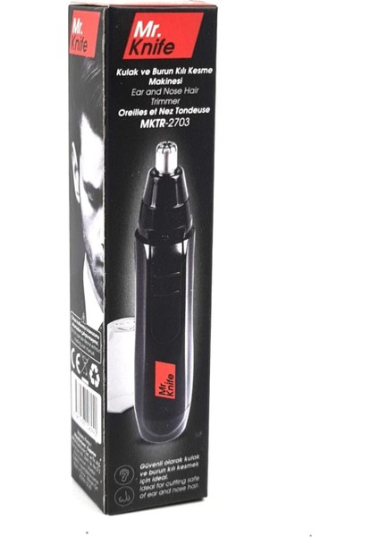 Küçük Siyah Burun Kılı Temizleme Cihazı Temiz ve Ferah Nefes