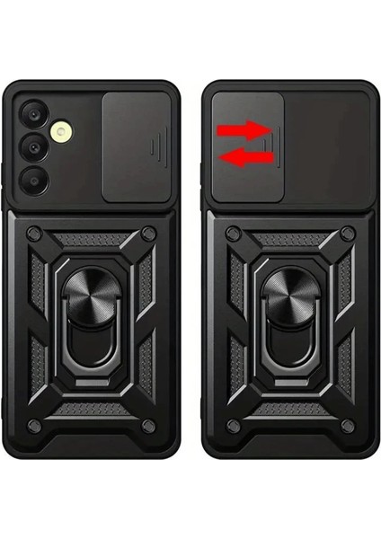 Samsung Galaxy S24 Fe Pars Lens Yüzüklü Silikon - Siyah Arbkd fiyatları