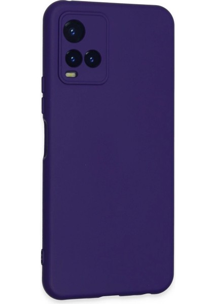 Vivo Y21S Kılıf Nano Içi Kadife Silikon - Mor Arbkd fiyatları