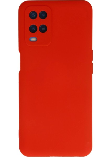 A54 4g Kılıf Nano Içi Kadife Silikon - Kırmızı Arbkd