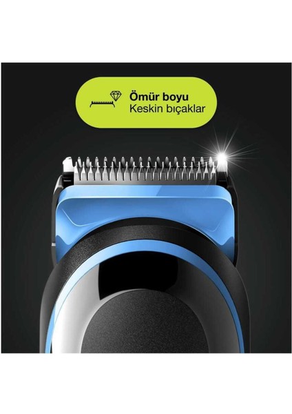 Erkek Bakım Seti 7'li Siyah Çok Fonksiyonlu Temizlik ve Bakım Ürünü