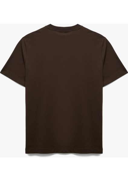 Pamuklu Kısa Kollu Bisiklet Yaka Basic Tişört fırsatları