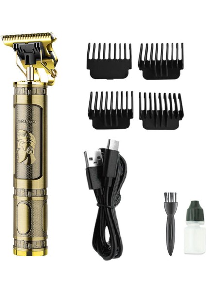 Şık Siyah Çelik Tıraş Makinesi Çok Amaçlı