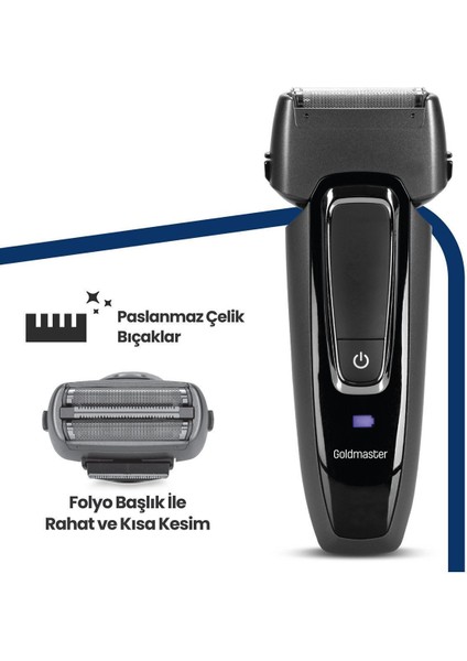 Kablosuz Tıraş Makinesi Siyah fırsatları