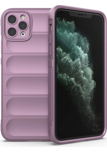 Iphone 11 Pro Kılıf Optimum Silikon - Mor Arbkd