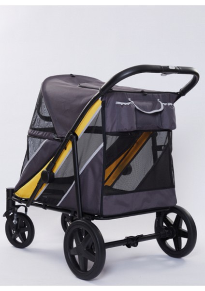 Evcil Hayvan Arabası Gri 112*65*100CM Max 40KG Arbkd fiyatları