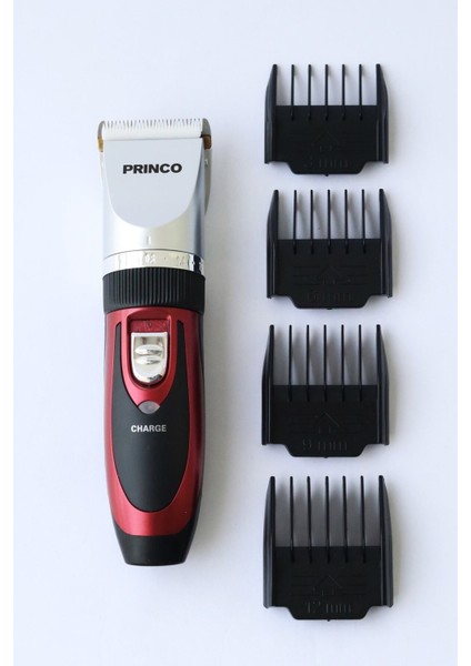 Şarjlı Çok Fonksiyonlu Kıl Temizleme Cihazı Kırmızı