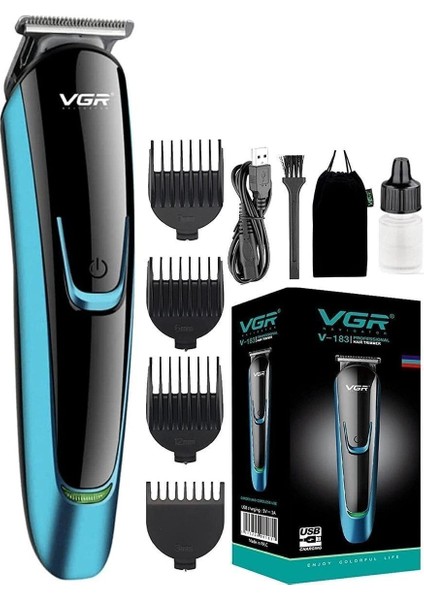 V-183 Mavi Saç Sakal ve Ense Lazer Epilasyon Öncesi Tüy Alma Cihazı