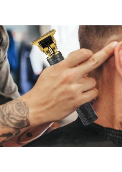 Kuru Kafa Tasarımlı Tıraş Makinesi Sakal ve Ense Çizim modelleri