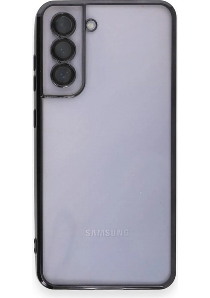 Samsung Galaxy S21 Fe Kılıf Razer Lensli Silikon - Siyah Arbkd fiyatları
