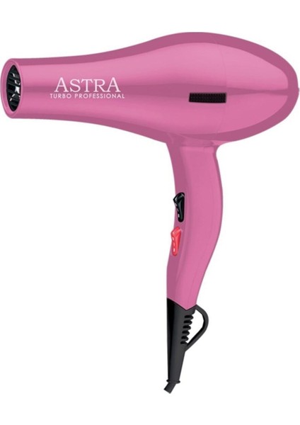 2400W Pembe Saç Kurutma ve Fön Makinesi, Hızlı ve Güçlü Kurutma