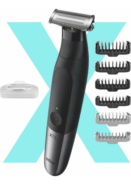 4d Kaymaz Başlıklı Çok Fonksiyonlu Vücut ve Sakal Tıraş Makinesi Islak-Kuru Kullanım