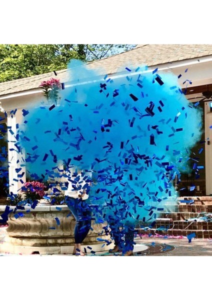 Mavi Erkek Cinsiyet Belirleme Konfeti, Partiye Renkli ve Eğlenceli Dokunuş fiyatları