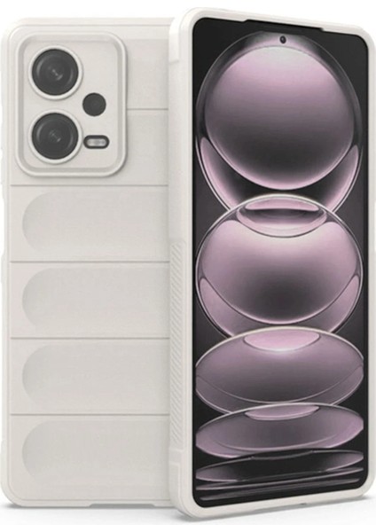 Xiaomi Redmi Note 12 4g Kılıf Optimum Silikon - Krem Arbkd