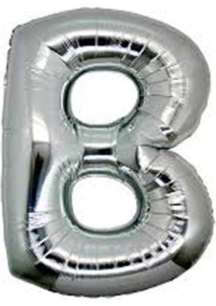 Gümüş Rengi Folyo Balon 1 Metre, Çok Renkli, Eğlenceli ve Şık Süsleme Aracı