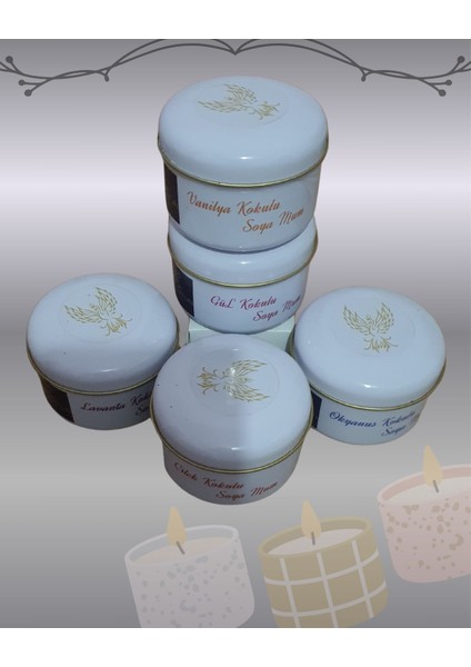 Kokulu Soya Mum 5 Li Set