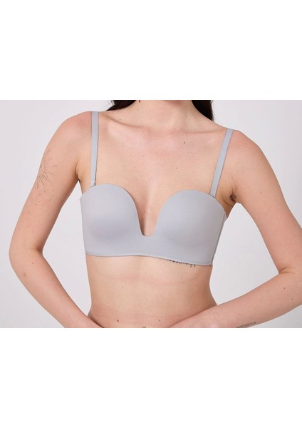 Freshness MSF05 Destekli V Dekolte Lazer Kesim Sütyen fırsatları