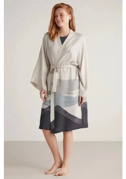 Nautıca W605 Kadın Kısa Gecelik ve Sabahlık Takımı modelleri