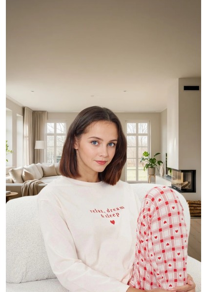 Rahat Kalpli Ekoseli Pijama Takımı %100 Pamuk Kış Mevsimi Için Ideal Dayanıklı Malzeme Yüksek Kalite fiyatları