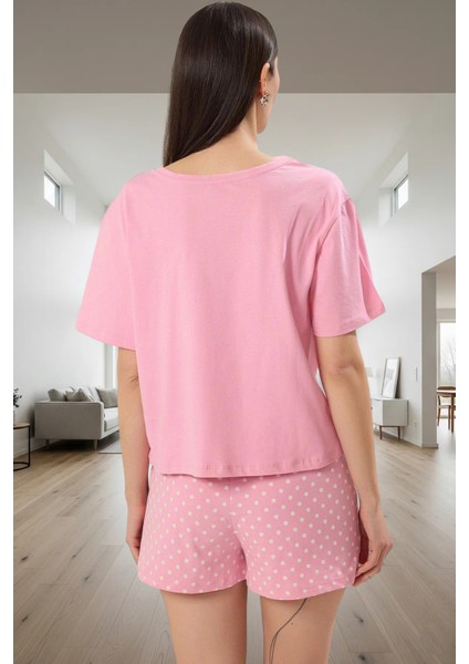 Rahat %100 Pamuklu Pijama Takımı Puantiyeli Desen Özenle Seçilmiş Konforlu Kesim Uzun Ömürlü modelleri