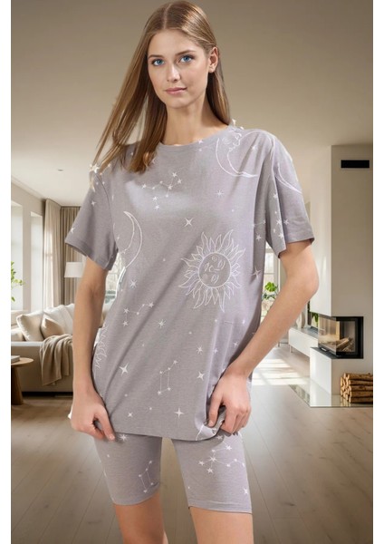 Yazlık %100 Pamuklu Pijama Takımı Rahat Şık ve Nefes Alabilir Seçkin Malzeme Profesyonel Görünüm