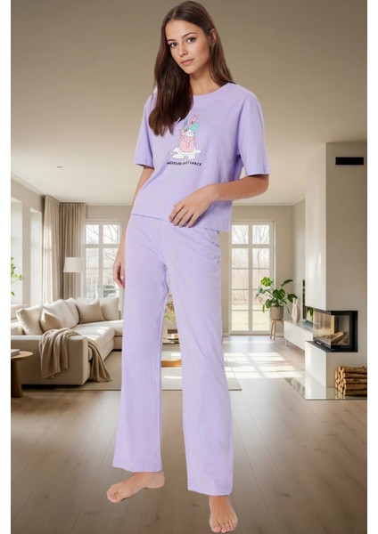 Pamuklu Pijama Takımı Rahat Regular Kalıp Boru Paça Kaliteli Işçilik fiyatları