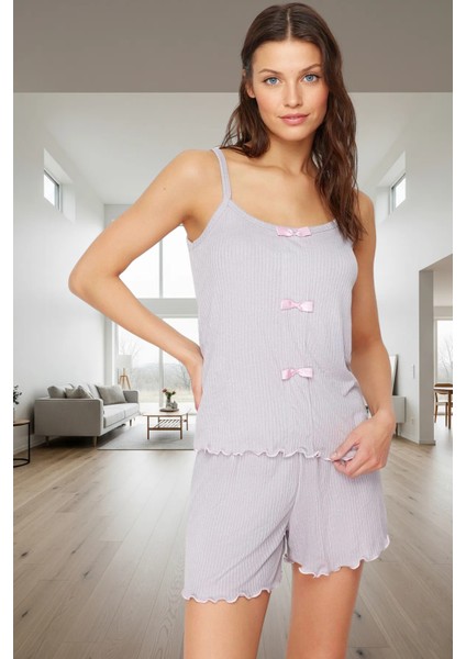 Kurdele Detaylı Viskoz Pijama Takımı Rahat ve Şık Ev Giyim Özenle Seçilmiş Görünüm fiyatları