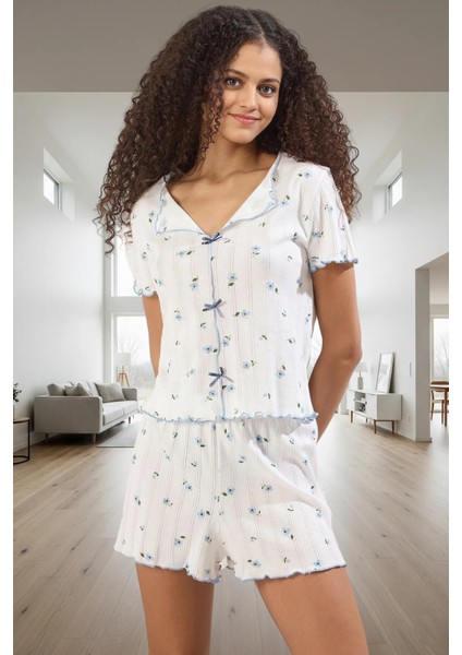 Nefes Alan Pamuklu Pijama Takımı Yaz Gece Uykusu Için Mükemmel Seçim Şık Görünüm Dayanıklı Malzeme fiyatları