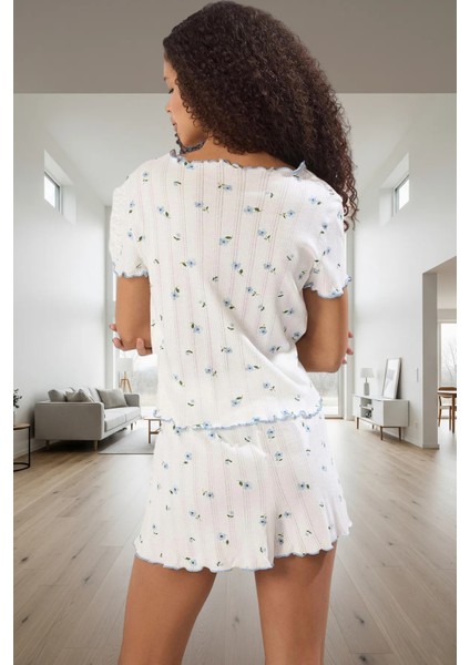 Nefes Alan Pamuklu Pijama Takımı Yaz Gece Uykusu Için Mükemmel Seçim Şık Görünüm Dayanıklı Malzeme modelleri