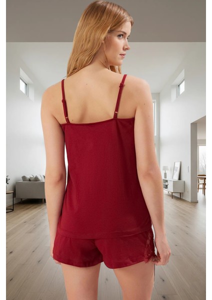 Nefes Alan Pamuklu Pijama Takımı V Yaka Dantel Detay Yüksek Kalite Rahat ve Şık modelleri
