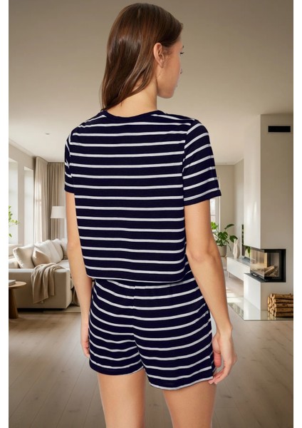 Örme Viskoz Pijama Gökkuşağı Detayı Evde Rahatlık ve Şıklık Rahat Kullanım Kaliteli Işçilik modelleri