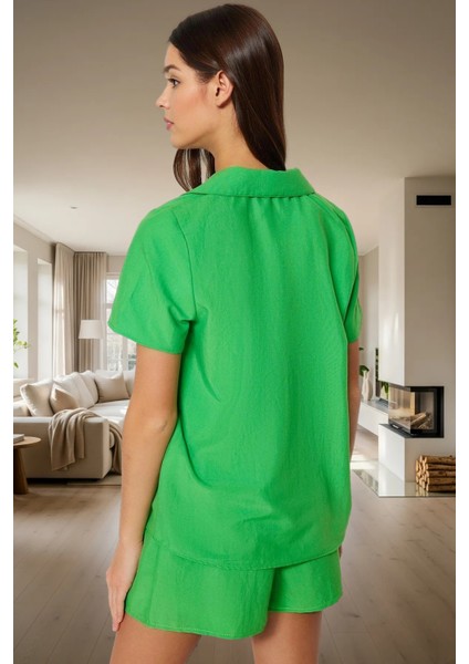 Dokuma Saten Pijama Takımı Nakış Detaylı Regular Kalıp Kaliteli Işçilik Yüksek Kalite modelleri