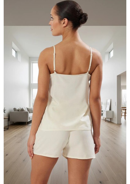 Yazlık Rahat Homewear Nakışlı Viskoz Pijama Takımı Kaliteli Işçilik Dayanıklı Malzeme modelleri