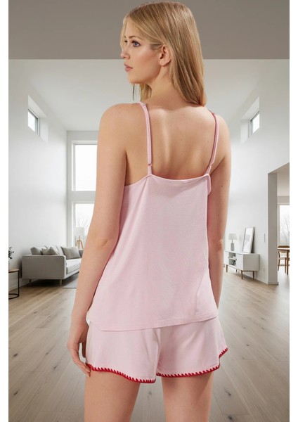 Viskoz Süprem Ince Askılı Pijama Takımı Yazlık Rahat 2'li Seçkin Malzeme Kullanım modelleri