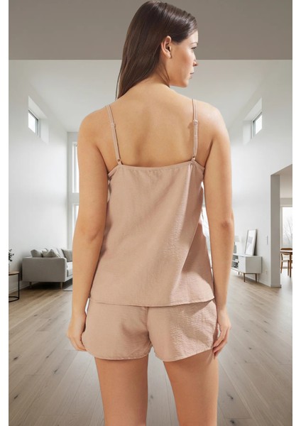 Evde Rahatlık Için Dokuma Pijama Takımı Yüksek Kalite Konforlu Kesim Şık Görünüm modelleri