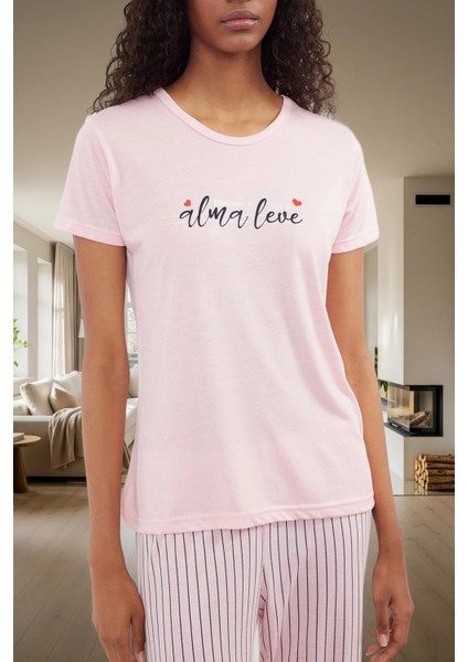 Rahat Kesim 2li Pijama Takımı Örme Kumaş Çizgili Desen Seçkin Malzeme Premium Kalite fiyatları