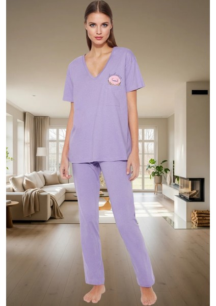 Rahat ve Şık Pijama Takımı %100 Pamuk Regular Kalıp Özenle Seçilmiş