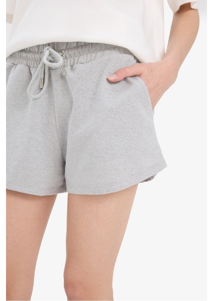 Relax Fit Beli Lastikli Bermuda Şort E6435AX25SM fırsatları