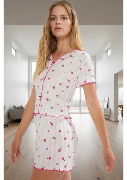 Nefes Alan Pamuklu Pijama Takımı Yaz Gece Uykusu Için Mükemmel Seçim Şık Görünüm Dayanıklı Malzeme
