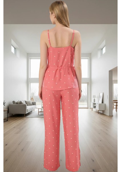 Ince Askılı Dantelli Shally Dokuma Pijama Takımı Uzun Ömürlü Premium Kalite Zarifane Tasarım modelleri