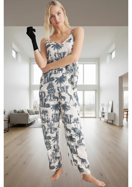 Viskon Dokuma Pijama Takımı Rahat Şık ve Mükemmel Uyum Günlük Kullanım Için fiyatları