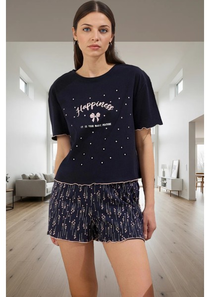 100 Pamuk Baby Overloklu Çilek Desenli Şortlu Pijama Takımı Yaz Için Şık Görünüm Seçkin Malzeme fiyatları