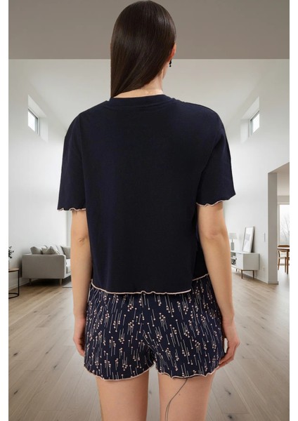 Rahat Pamuklu Pijama Takımı; Çilek Desenli Baby Overloklu Yazlık Yüksek Kalite Konforlu Kesim modelleri