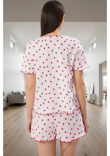 Kalpli Desenli Pamuklu Pijama Takımı Rahat ve Şık Ev Giyim Kaliteli Işçilik modelleri