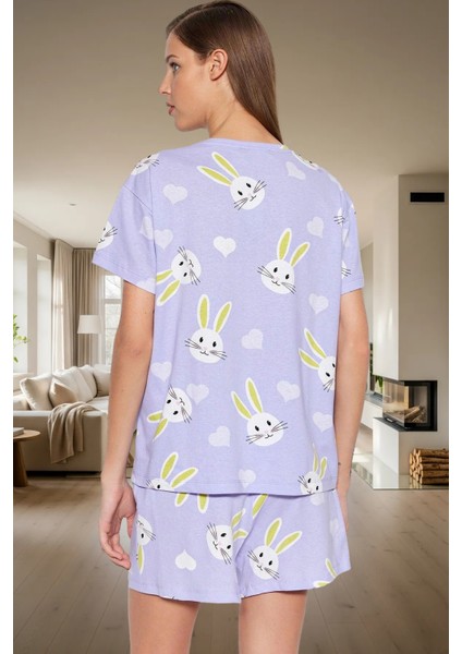 Ayıcıklı Homewear Pijama Takımı %100 Pamuk Regular Kalıp Dayanıklı Malzeme Konforlu Kesim modelleri