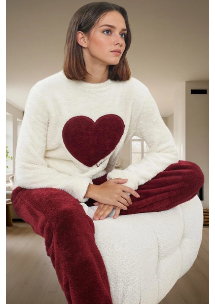 Rahat Wellsoft Pijama Takımı ve Kalp Detayı ile Kışlık Konfor Kullanım fiyatları