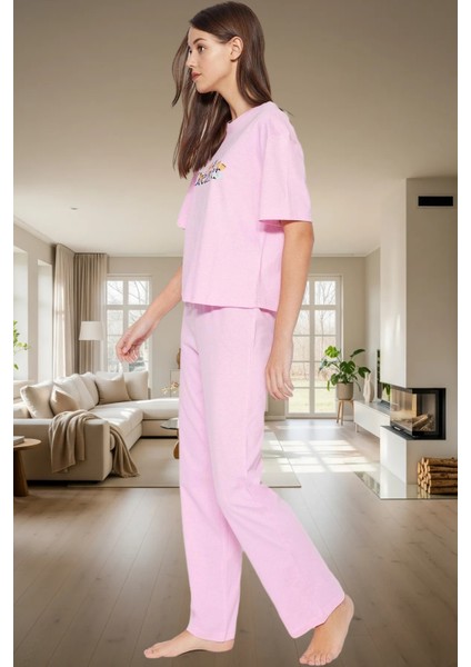 Pamuklu Pijama Takımı Rahat Regular Kalıp Boru Paça Kaliteli Işçilik fiyatları